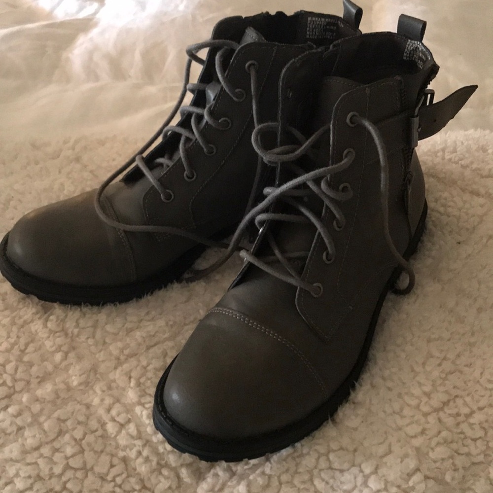 Madden Girl Gray Boots